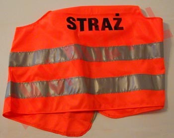 Kamizelka z napisem STRAŻ Kamizelka z napisem STRAŻ