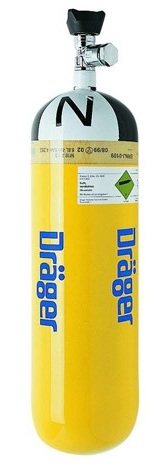 Butla stalowa Drager 6l/300 bar