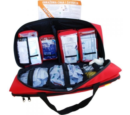 Przenośny Zestaw Pierwszej Pomocy ZPP typ B w torbie Przenośny Zestaw Pierwszej Pomocy ZPP typ B w torbie