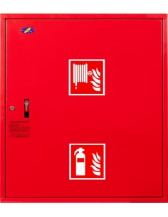 Hydrant zawieszany FI25 z msc. na gaśnicę - wersja wertykalna, prawy