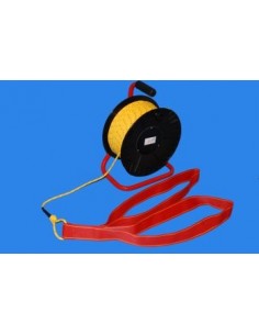 Lina ratownicza na bębnie 50 m średnica 6 mm