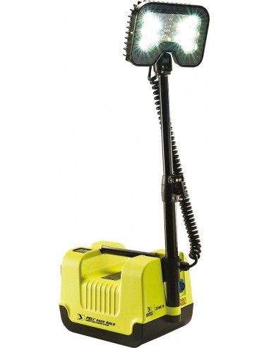 Maszt oświetleniowy PELI 9455 RALS ATEX, Strefa 0, żółty