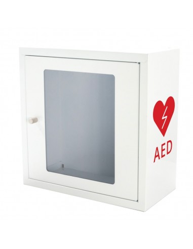Szafka na defibrylator AED - biała