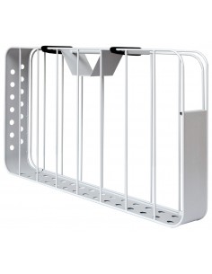 Noszak (Kaseton) stalowy na 2 pożarnicze węże tłoczne 75 z otwieraną ścianą boczną 