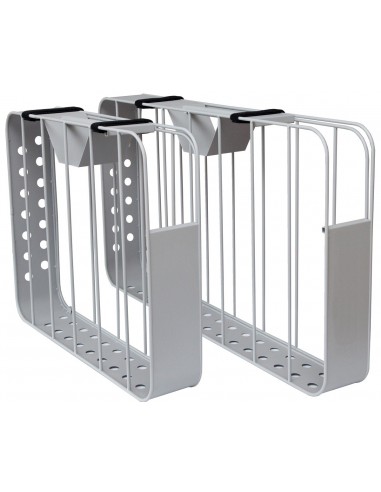 Noszak (Kaseton) stalowy na 3 pożarnicze węże tłoczne 52 z otwieraną ścianą boczną 