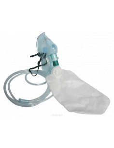 Maska do tlenoterapii dla dorosłych z przewodem tlenowym