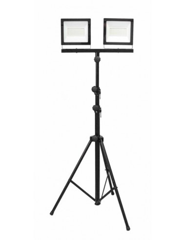 Maszt oświetleniowy LED 2X100W 230V lampy IP54 CE