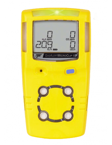 Detektor wielogazowy GasAlertMicroClipX3