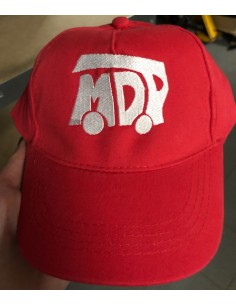 Czapka czerwona MDP