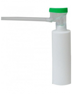 Aparat do płukania oka z bocznym odpływem