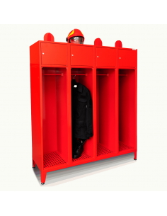 Szafa strażacka trzykomorowa