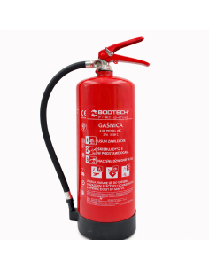Gaśnica proszkowa 9 kg ABC...