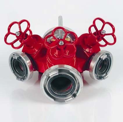 Rozdzielacz grzybkowy potrójny 75/52-75-52 