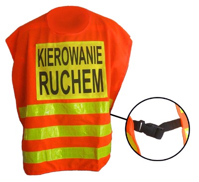 Kamizelka (Narzutka) Kierowanie Ruchem