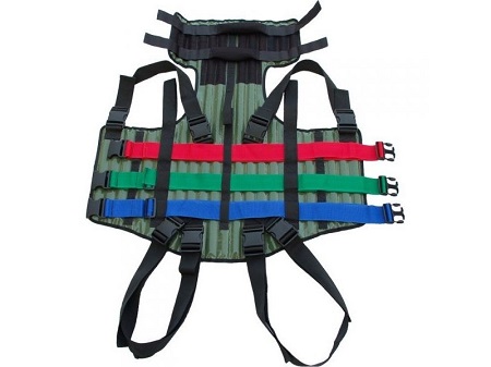 Kamizelka KUK w torbie (krótkie unieruchomienie kręgosłupa)