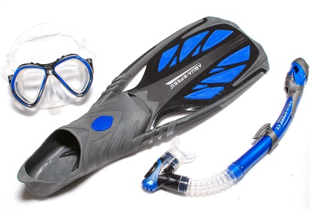 Zestaw do nurkowania - sprzęt ABC