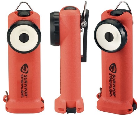 Latarka kątowa SURVIVOR LED EX-ATEX ze skróconą głowicą - wersja bateryjna