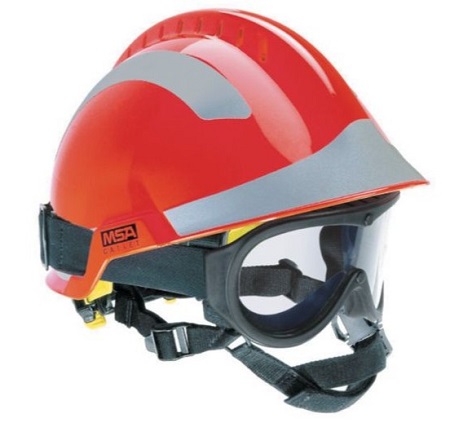 Hełm ratowniczy GALLET F2 X-TREM zgodny z EN 12492 czerwony