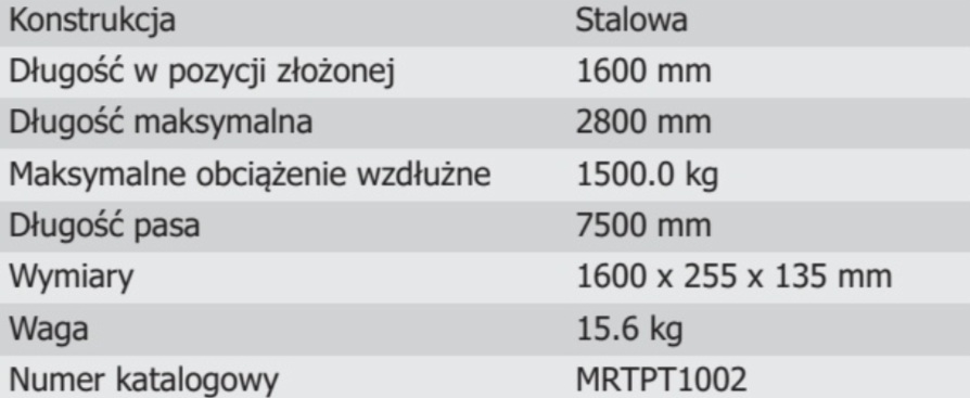 Zestaw podpór PT 1615 z torbą (2x podpora PT 1615 + torba transportowa)