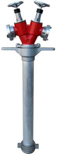 Stojak podwójny DN 80 B/CC (2x52)