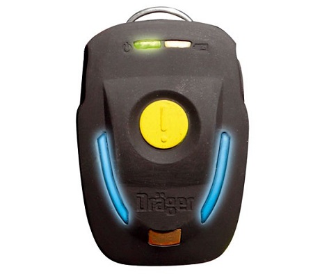 Sygnalizator bezruchu Dräger Bodyguard 1000 z przyciskiem
