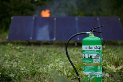 Urządzenie gaśnicze do instalacji fotowoltaicznych SOLARSTOP®