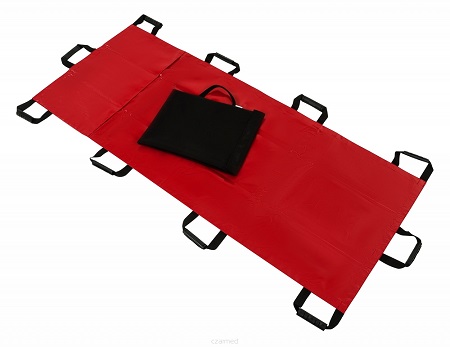 Nosze płachtowe ratownicze z pokrowcem