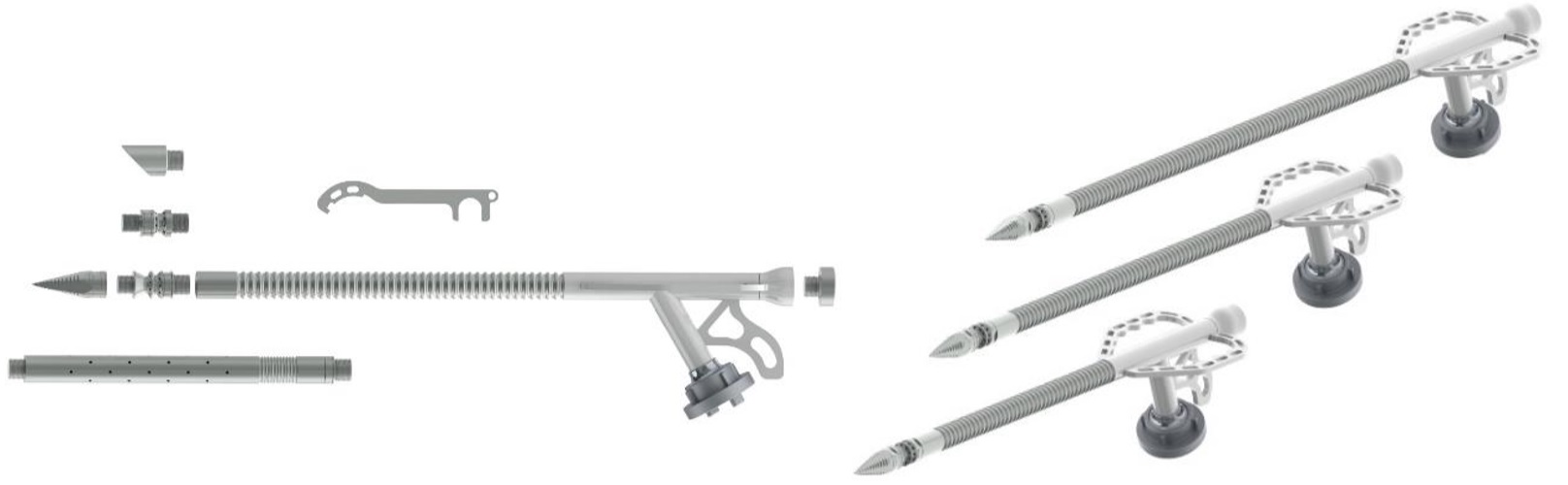 Lanca Uniwersalna 35x800 mm MKII 35-800-A głowica do ataku 160 l/min