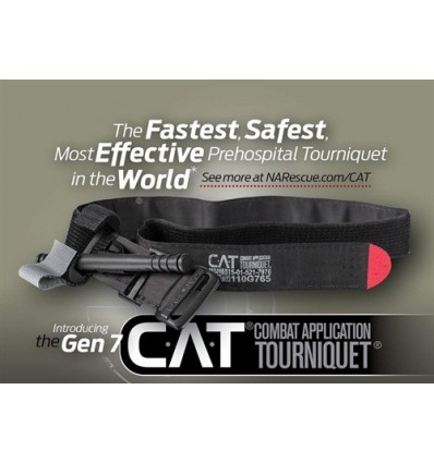 Opaska zaciskowa taktyczna CAT 2 sztuki