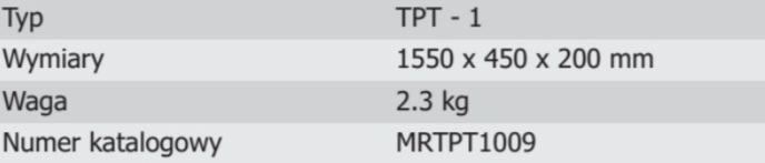 Torba na dwie podpory PT 1215