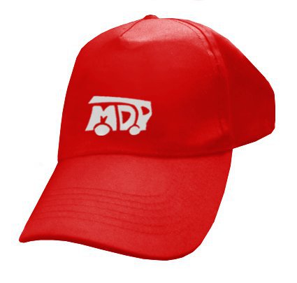 Czapka czerwona MDP